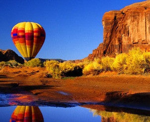 Balloon Flight over The Grand Canyon